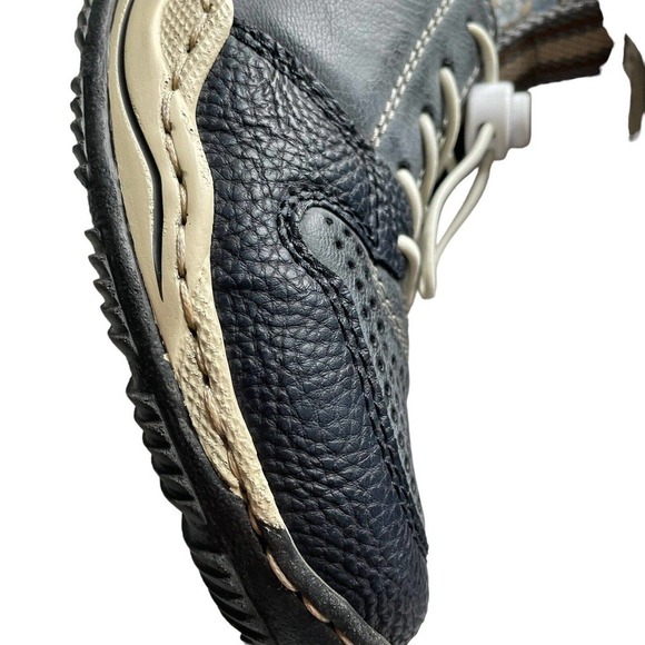 RIEKER ANTISTRESS LEATHER SNEAKERS SOFT GREY TWO TONE WOMEN SIZE 37/US SIZE 6 - Picture 12 of 16